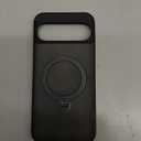 TORRAS Q3 Spin for iPhone Air Case, Patented 360 Magnetic Stand, Fit for MagSafe, Built-in Ring Holder Kickstand, Rugged Military-Grade Protective Case for iPhone 17 Air, Camera Control Button, Black