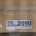 Creative Co-Op Rustic Resin Bird Table Lamp with Black Rectangle Shade, Gold Finish