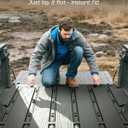 3W Truck Bed Mat Fit 2019-2024 2025 2026 Chevy Silverado 1500 & GMC Sierra 1500 6.6FT Standard Bed (Not Fit 5.5'/5.8'/6.8'/8.2' Bed) All Weather TPE Custom Fit Heavy Duty Pickup Accessories Trunk Mat