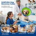 Dog Cone Collar Soft Cone for Dogs Dirt-Resistant and Washable Soft Dog Elizabethan Collars for Small Large Medium Dogs After Surgery Recovery CollarsXL (Neck: 18.5-20.9")