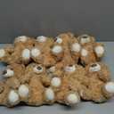 Liliful 8 Pieces 8 Inch Bear Stuffed Animal Bulk Stuffed Animals Gift Plush Toys Bear Party Favors for Baby Shower Centerpieces Wedding Birthday Party Gifts Supplies(Light Brown)