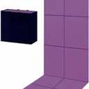 Yoga Mat for Travel, Non-Slip Yoga Mat, Exercise Mat 1/4" Thick Yoga Mat Foldable, Perfect for Pilates, Outdoor & Travel, TPE Anti-Slip Yoga Mat with Carry Bag