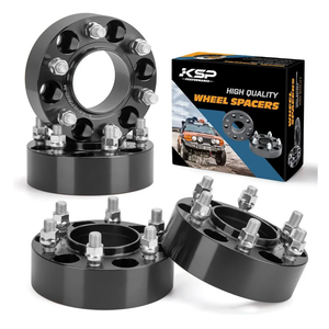 KSP 2inch Wheel Spacers for F150 Expedition Navigator 2015-2025, 6x135 Spacers with Hub Lip Compatible With Lincoln, 50.8mm Forged Spacer with M14x1.5 Stud 87.1mm Center Bore for 6 lug Truck Rim