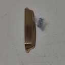 Amerock | Cabinet Cup Pull | Champagne Bronze | 5-1/16 inch (128 mm) Center-to-Center | Stature | 1 Pack | Drawer Pull | Cabinet Handle | Cabinet Hardware