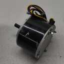 5KCP39FGS071S Carrier Condenser Motor 1/4 HP, 208-230v, 1100 RPM Carrier Condensor Electric Motor Compatible with GE HC39GE236A Inclusive Capacitance