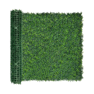 Artificial Ivy Privacy Fence Screen:40"x 120" (34 SQFT) 4-Layer Leaf UV-Anti Faux Greenery Boxwood Backdrop Ivy Vine Leaf Fence Panels for Outdoor, Indoor, Garden,Backyard and Decor