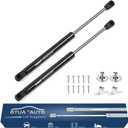 OTUAYAUTO 12 inch Gas Struts - 133N/30Lbs Universal Lift Support - Gas Shocks for Tool Box Shock, Truck Cap Strut, Hydraulic Door Hinge, Cabinet Gas Strut, RV Door Strut