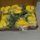 8 Pack Yellow Peonies Artificial Flowers, Fake Silk Hydrangea Bouquet for Bridal Wedding Home Table Decor Reusable Dining Opening Ceremony Birthday Arrangement Faux Floral