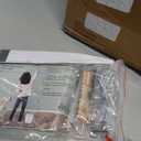 BON AUGURE Black Wood Nightstand, Modern End Table with Drawer, 15.75"D x 18.5"W x 21.73"H