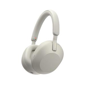 Sony WH-1000XM5 Premium Noise Canceling Headphones, Auto NC Optimizer, 30-Hour Battery, Alexa Voice Control, Silver
