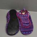 Barerun Fuzzy Adjustable Wide Diabetic Slippers for Women and Men with Rubber Sole Size 40-41