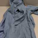 Argstar Women's Fleece Jacket, Lightweight Full Zip Classic Soft Casual Recreation Coat with Zipper Pockets Graylish Blue XXL