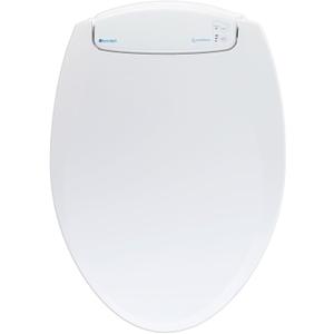 Brondell L60-EW LumaWarm Heated Elongated Toilet Seat 