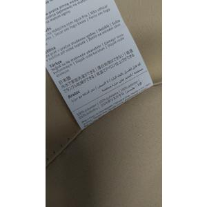 Curtains 2 Panel Sets, Light Blocking Shades for Window (Beige, 29" W x 24" L)