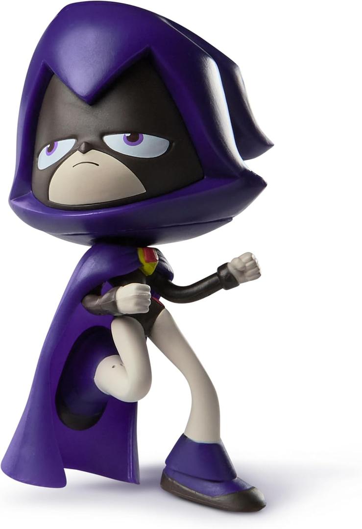 DC Comics Teen Titans Go! Twisty Titans, Raven, Flexible Action Figure, Kids Toys for Boys and Girls 4 and Up