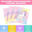 168pcs Unicorn Birthday Party Supplies with Unicorn Banner for Girls, 24 Serves Unicorn Disposable Tableware Set with Plates, Cups, Napkins, and Cutlery Sets for Unicorn Themes Party Kids
