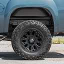 Rough Country Rear Wheel Well Liners for 07-13 GMC 1500/2500HD/3500HD - 4208 Black