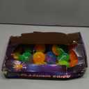 24 Pieces Light Up Bouncy Ball Light up Spike Rubber Ball Sensory Toy Flashing Spiky Sensory Stress Balls for Party Favors Student Gifts School Rewards(Corded)