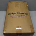 Wedge Pillow Set for After Surgery  5PCS Orthopedic Bed Wedge Pillow Set for Sleeping, Body, Back and Leg Pain Relief Comfortable & Adjustable Support Pillows-Anti Snoring (Blue)