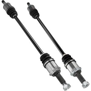 Rear Left&Right CV Axle Shaft Assembly Fit for Honda CR-V (EX/EX-L/LX/SE) L4 2.4L 2007 2008 2009 2010 2011 (Only for 4WD Built in Japan), Replace for 66-4293 66-4294, 2 pcs CV Joint Shaft