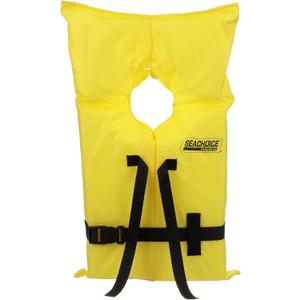 Seachoice Life Vest, Type II, Youth (50-90 lbs.), Yellow
