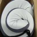 Cozyhealth Travel Neck Pillow for While Sleeping on Airplane, Memory Foam Comfort Travel Pillow, Gently Neck Head Support Sleeping Rest, Airplane Car and Home Use (Large)