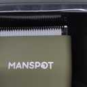 MANSPOT The Men's Grooming Kit Contains: The Electric Groin Hair Trimmer and Ceramic Blade for Replacement Head