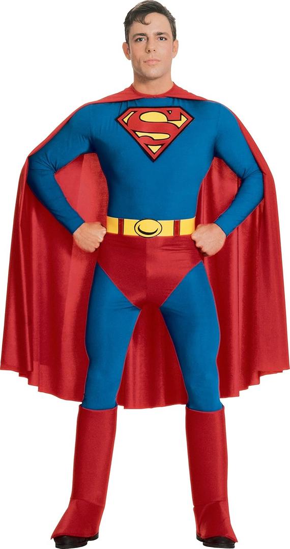 Rubie's DC Comics Classic Superman Adult Costume (Large)