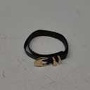 XZQTIVE Women's Leather Belts for Jeans Dress Pants Black Brown Belts for Women Ladies Waist Belts with Gold Buckle at Amazon Womens Clothing store