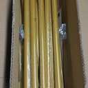 Wedding Arch Backdrop Stand Set of 2 (7.2FT, 6FT) Gold Wedding Balloon Arched Backdrop Stand Square Arch Frame for Birthday Party Bridal Baby Shower Ceremony Decoration