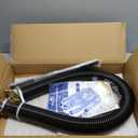 Left Hand WindBlack Cone2" Garage Door Torsion Spring with Non-Slip Winding Bars & Gloves, High Precision Electrophoresis Black Coated, for Replacement, MIN 16,000 Cycles (0.250x2''x40'')