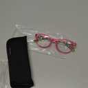 HEEYYOK 1.75 Round Reading Glasses For Women Round Readers Womens For Small Face Spring Hinges Ladies Colorful cheaters reading glasses 4Pack