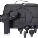 BUBM Case for Hypervolt 2 Pro/Hypervolt Plus with 5 Head Attachments,Waterproof Shock Resistant Carrying Case for Hyperice Hypervolt Massage Device