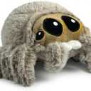 Spider Plush Toy, 7.87in Cute Jumping Spider Stuffed Animal, Soft Cartoon Plush for Kids, Desk Decor & Gift