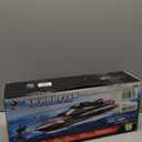 GoolRC WLtoys WL916 Remote Control Boat, 60KM/H High Speed RC Racing Boat for Pools or Lakes, 2.4GHz RC Boats with Low Battery Alarm for Teens and Adults, 46.7cm x 14cm x 13cm
