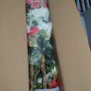 2 Pack Artificial Camellia Tree 43" Fake Tree with 36 Blooming Flowers; 3.6FT Faux Tall Camellia Plants in White Pot,Greenery Potted Plant for Indoor & Outdoor Home Office Porch Decor(Red)