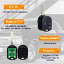 Key Fob Replacement Compatible with 2005-2014 Ford Mustang Expedition Explorer Keyless Entry Remote with FCC ID CWTWB1U793/OUC6000022