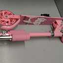Scooter for Kids Ages 3-12 - Kids Kick Scooters with Led Light Up Wheels & 3 Levels Adjustable Handlebar, Lightweight Foldable 2 Wheel Girly Pink Scooter Christmas Birthday for Girls Boys.