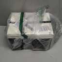 Cholemy Black Valentine Velvet 5 Pcs Square Gift Boxes with Lid and Ribbon Assorted Size Nesting Decorative Box Wrap for Present Wedding Graduation Birthday Anniversary Party Favor