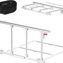 Bed Rails for Elderly Adults Safety, Folding Assist Handle with Motion Sensor Light, Fall Prevention Guard for Seniors & Surgery Patients, Fits Twin, Queen & King Beds, Tool-Free Assembly