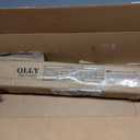 QLLY 30 inch Adjustable Metal Desk Legs, Square Office Table Furniture Leg, Table Leg, Set of 4 (White)