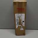 Farmhouse Rustic Candle Holder for Pillar Candle, Vintage White Wooden Pillar Candle Holder, Vintage Candlestick Holder for Dining Table, Coffee Table, Or Any Table Top (1Piece, 4.7" x 4.7" x 16")