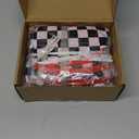 Hollowfly 12 Pack Black and White Checkered Flag Themed Beach Ball for Kids 7.87" Bulk for Summer Pool and Beach Game Gifts Race Car Birthday Party Supplies and End of The Year Class Decorations Favor