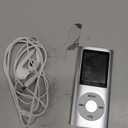 64G MP3 Player, 1.8 Inch Screen MP3 Music Player for Sports Studying, Support MP3 WMA FLAC APE AAC OGG and ACELP, Earphone Included (Silver)