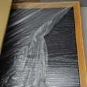 Large Pine Tree Mountain River Framed Canvas Wall Art Set,Misty Blue Grey Forest Landscape Wall Decor,Modern Foggy Woodland Lake Artwork for Living Room,Bedroom,office-24 x36 x3