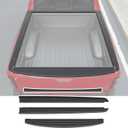 5.7FT Truck Bed Rail Caps Compatible with 2019-2025 Dodge Ram 1500 Bed Side Rail Cover Protector Tailgate Molding Cap Replacement for 2019-2025 Dodge Ram 1500 Accessories