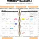 ZOTIA Planner 2026-2027, Jul 2026-Jun 2027 Weekly & Monthly Calendar