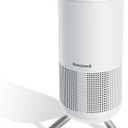 Honeywell HEPA Air Purifier for Home, 900Ft Rooms in 1 hour, Designer Series, Auto Mode, UltraQuiet Tech, Reduces Dust, Pollen, Pet Dander, Smoke, Odors, White, HPA830W
