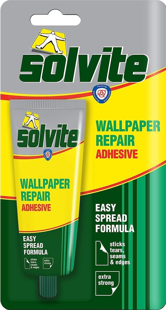 Wallpaper Repair Adhesive Tube Ref 1574678 (Green/ Yellow)