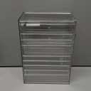 Prsildan Acrylic Drawer Makeup Organizer with 5 Drawers, Hair Accessories Organizer, Office Desk Organization, Clear Stackable Storage Drawers for Vanity, Countertop, Craft, Jewelry